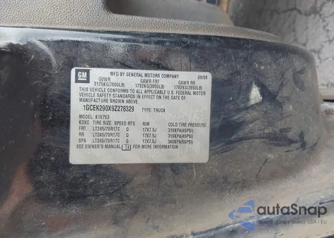 2009 Chevrolet Silverado 1500 Lt z USA, uszkodzony, nr VIN 1GCEK290X9Z278329